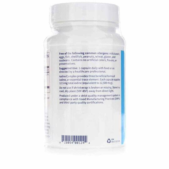 Iodine Complex 12.5 Mg, Klaire Labs